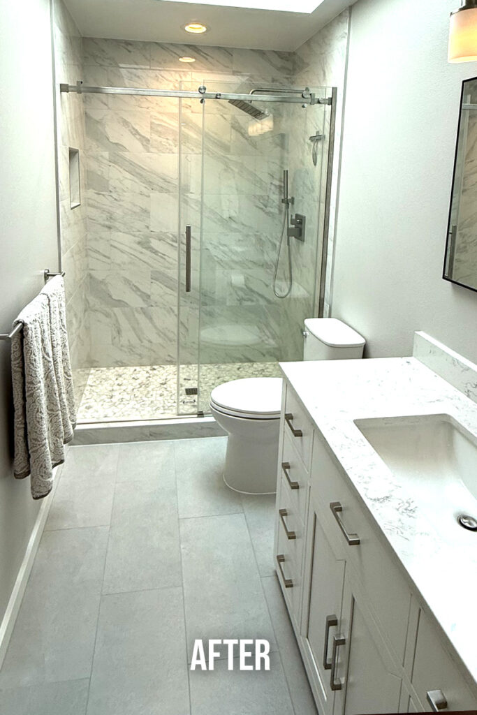 tub to shower 03 bathroom conversion